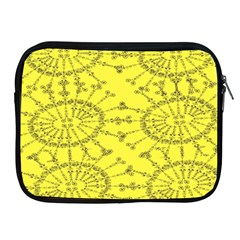 Yellow Flower Floral Circle Sexy Apple Ipad 2/3/4 Zipper Cases by Mariart