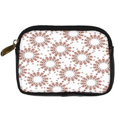 Pattern Flower Floral Star Circle Love Valentine Heart Pink Red Folk Digital Camera Cases by Mariart