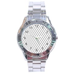 Woman Sign Circle Black Stainless Steel Analogue Watch by Mariart