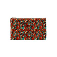 Surface Patterns Bright Flower Floral Sunflower Cosmetic Bag (small) 