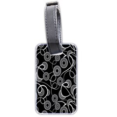 Floral Pattern Background Luggage Tags (two Sides) by BangZart