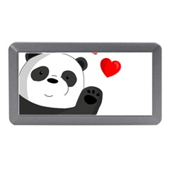 Cute Panda Memory Card Reader (mini) by Valentinaart