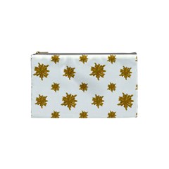 Graphic Nature Motif Pattern Cosmetic Bag (small)  by dflcprints