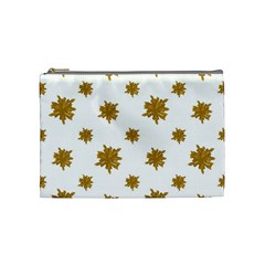 Graphic Nature Motif Pattern Cosmetic Bag (medium)  by dflcprints