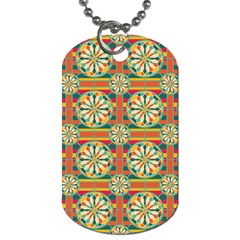 Eye Catching Pattern Dog Tag (one Side) by linceazul