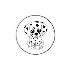 Cute Dalmatian Puppy  Hat Clip Ball Marker (10 Pack) by Valentinaart