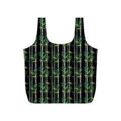 Bamboo Pattern Full Print Recycle Bags (s) 