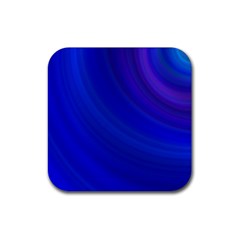 Blue Background Abstract Blue Rubber Square Coaster (4 Pack)  by Nexatart