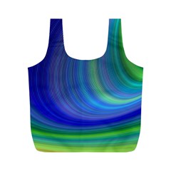 Space Design Abstract Sky Storm Full Print Recycle Bags (m)  by Nexatart