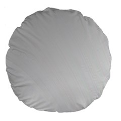 White Background Abstract Light Large 18  Premium Flano Round Cushions by Nexatart