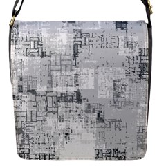 Abstract Art Flap Messenger Bag (s) by ValentinaDesign