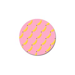 Banana Fruit Yellow Pink Golf Ball Marker (4 Pack) by Mariart