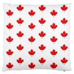 Canadian Maple Leaf Pattern Large Cushion Case (two Sides) by Mariart