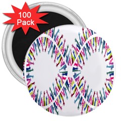 Free Symbol Hands 3  Magnets (100 Pack) by Mariart