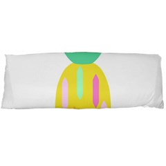 Pineapple Fruite Yellow Triangle Pink White Body Pillow Case (dakimakura)