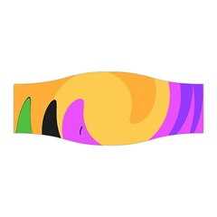 Spiral Digital Pop Rainbow Stretchable Headband