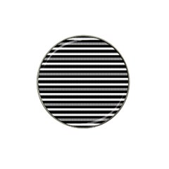 Tribal Stripes Black White Hat Clip Ball Marker (4 Pack) by Mariart