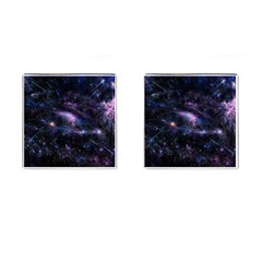 Animation Plasma Ball Going Hot Explode Bigbang Supernova Stars Shining Light Space Universe Zooming Cufflinks (square)