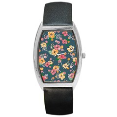 Aloha Hawaii Flower Floral Sexy Barrel Style Metal Watch by Mariart
