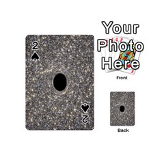 Black Hole Blue Space Galaxy Star Light Playing Cards 54 (mini) 