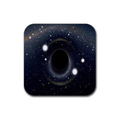 Brightest Cluster Galaxies And Supermassive Black Holes Rubber Coaster (square) 