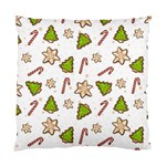 Ginger cookies Christmas pattern Standard Cushion Case (Two Sides)
