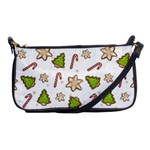 Ginger cookies Christmas pattern Shoulder Clutch Bags