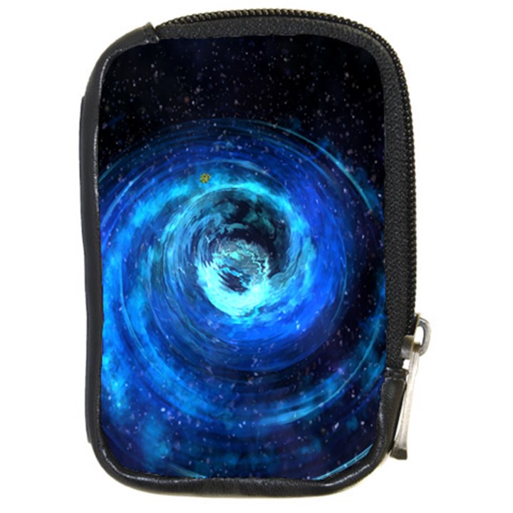 Blue Black Hole Galaxy Compact Camera Cases