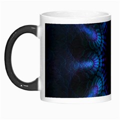 Exploding Flower Tunnel Nature Amazing Beauty Animation Blue Purple Morph Mugs by Mariart