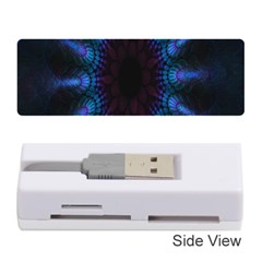 Exploding Flower Tunnel Nature Amazing Beauty Animation Blue Purple Memory Card Reader (stick)  by Mariart