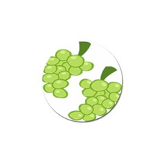 Fruit Green Grape Golf Ball Marker (4 Pack)