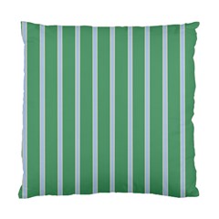 Green Line Vertical Standard Cushion Case (one Side) by Mariart