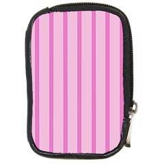 Line Pink Vertical Compact Camera Cases