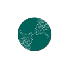 Leaf Green Blue Sexy Golf Ball Marker by Mariart