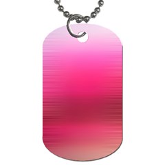 Line Pink Space Sexy Rainbow Dog Tag (two Sides) by Mariart
