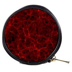 Simulation Red Water Waves Light Mini Makeup Bags