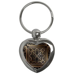 Art Nouveau Key Chains (heart) 