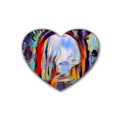 Abstract Tunnel Rubber Coaster (heart) 