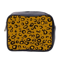 Golden Leopard Mini Toiletries Bag 2-side by TRENDYcouture