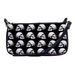 Halloween Skull Pattern Shoulder Clutch Bags by ValentinaDesign