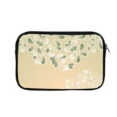 Flower Frame Green Sexy Apple Macbook Pro 13  Zipper Case by Mariart