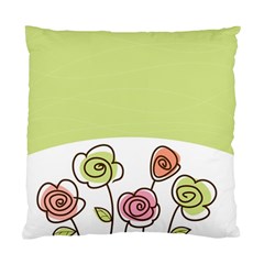 Flower Simple Green Rose Sunflower Sexy Standard Cushion Case (two Sides)