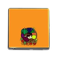 Healthy Vegetables Food Memory Card Reader (square) by Mariart