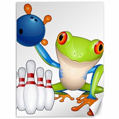 Tree Frog Bowler Canvas 36  X 48  