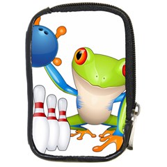 Tree Frog Bowler Compact Camera Cases by crcustomgifts