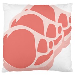 Meat Large Cushion Case (two Sides) by Mariart