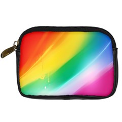 Red Yellow White Pink Green Blue Rainbow Color Mix Digital Camera Cases