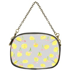 Cute Fruit Cerry Yellow Green Pink Chain Purses (one Side) 