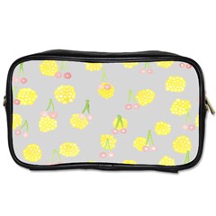 Cute Fruit Cerry Yellow Green Pink Toiletries Bags