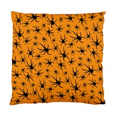 Pattern Halloween Black Spider Icreate Standard Cushion Case (one Side) by iCreate